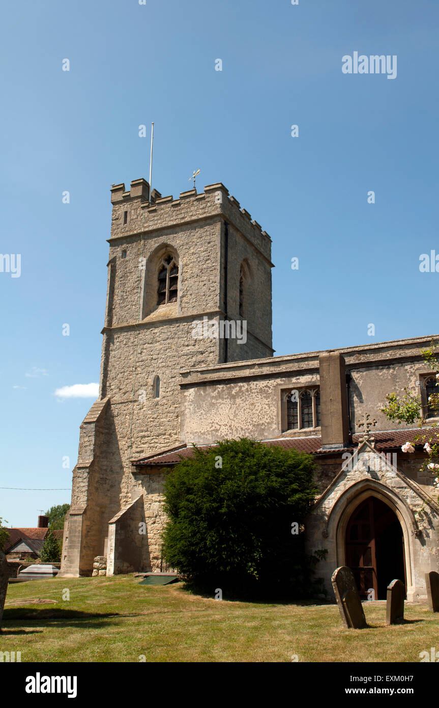 St. Mary`s Church, Hardwick, Buckinghamshire, England, UK Stock Photo